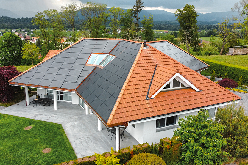 clevergie Photovoltaik Indachanlage Einfamilienhaus